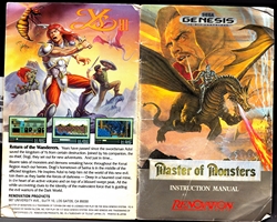 Master of Monsters Instructions Front and BackThumbnail
